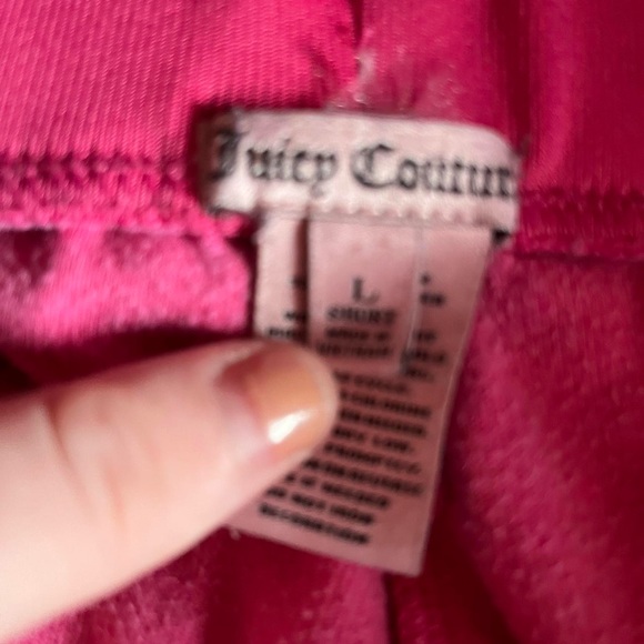 rare juicy couture velour track pants - Picture 3 of 3
